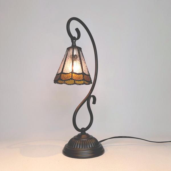 td030583 ステンドグラステーブルランプ ステンドグラス 照明