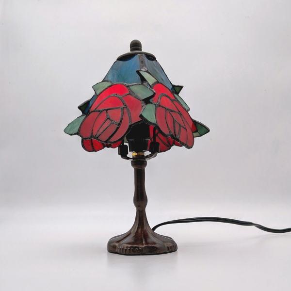 td033525 ステンドグラステーブルランプ ステンドグラス 照明