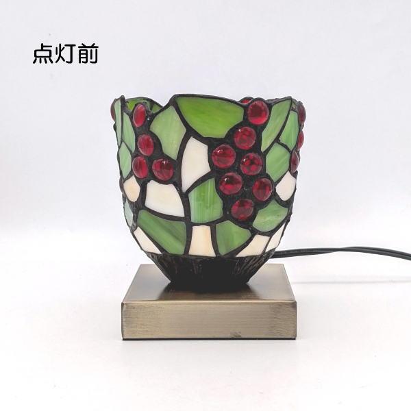 td034108 ステンドグラステーブルランプ ステンドグラス 照明
