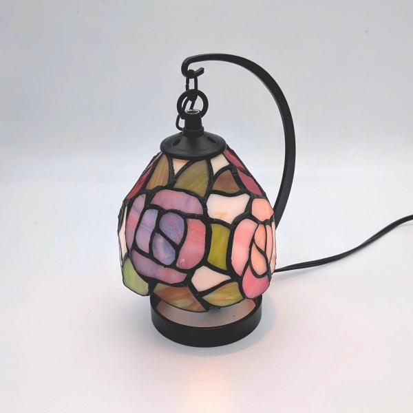 ステンドグラス　ランプ td055216b ステンドグラステーブルランプ ステンドグラス 照明