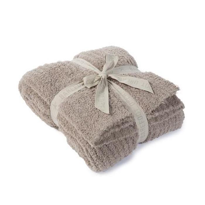 ベアフットドリーム コージーシック リベット スロー ブランケット