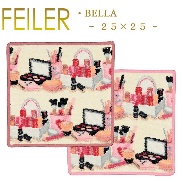 期間限定で特別価格 高評価のクリスマスプレゼント Feiler フェイラー ハンカチ Bella ベラ 25cm×25cm
