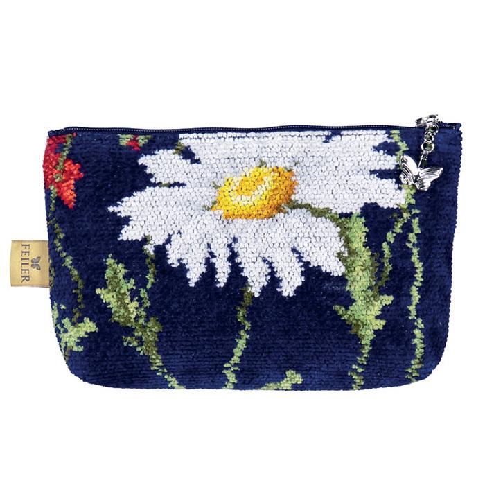feiler（フェイラー） コスメ ポーチ デイジー フィールド 10cm×18cm
