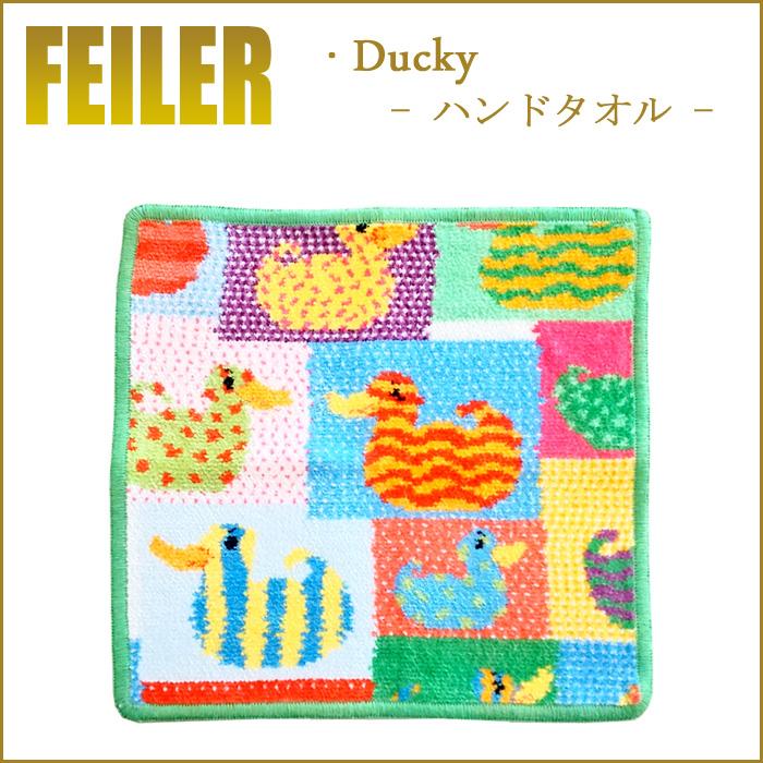 Feiler フェイラー ハンカチ ダッキーパッチ｜lampeberger