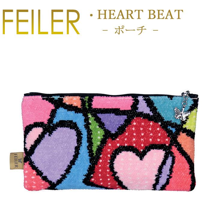 feiler フェイラー フラット ポーチ M10 ハートビート HEARTBEAT feiler フェイラー フラット ポーチ M10 ハートビート HEARTBEAT