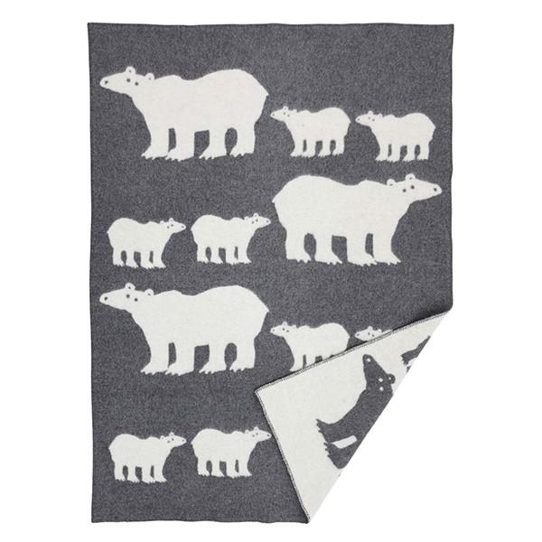 KLIPPAN ポーラーベア ブランケット
