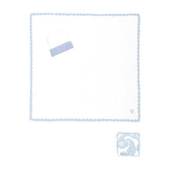 カシウエア ストア kashware ベビーブランケット トリム ホワイト