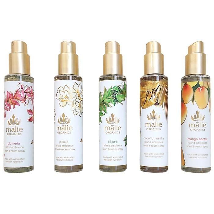 Malie Organics マリエオーガニクス リネン&ルームスプレー Malie Organics マリエオーガニクス リネン&ルームスプレー