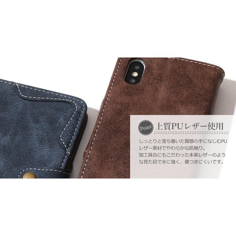 スマホ iphone 手帳型 ケース カバー 全12色｜lampeberger｜09