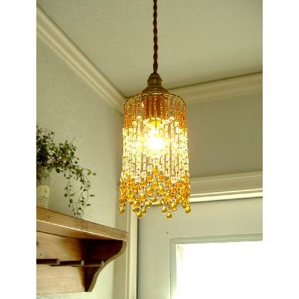 ビーズランプ ビーズシェード 手作り キット ペンダントランプ color d