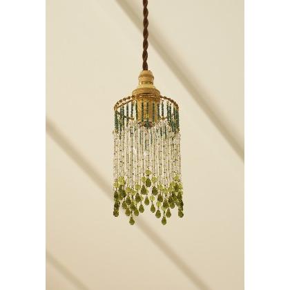 ビーズランプ ビーズシェード 手作り キット ペンダントランプ color d' olive 送料無料 LAMPLAMP -Royal Lamp Works- (R)の画像