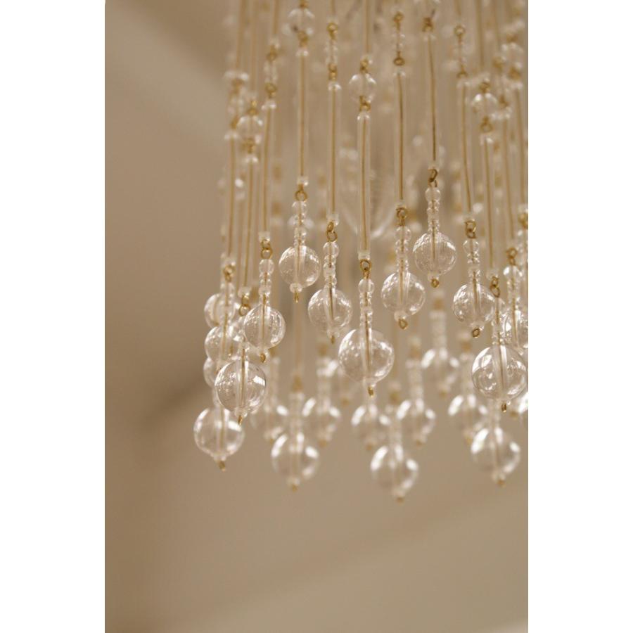 ビーズランプ ビーズシェード 手作り キット ペンダントランプ Blanc d