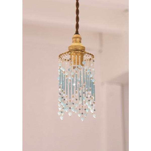 ビーズランプ ビーズシェード 手作り キット スタンド Bleu de Celeste