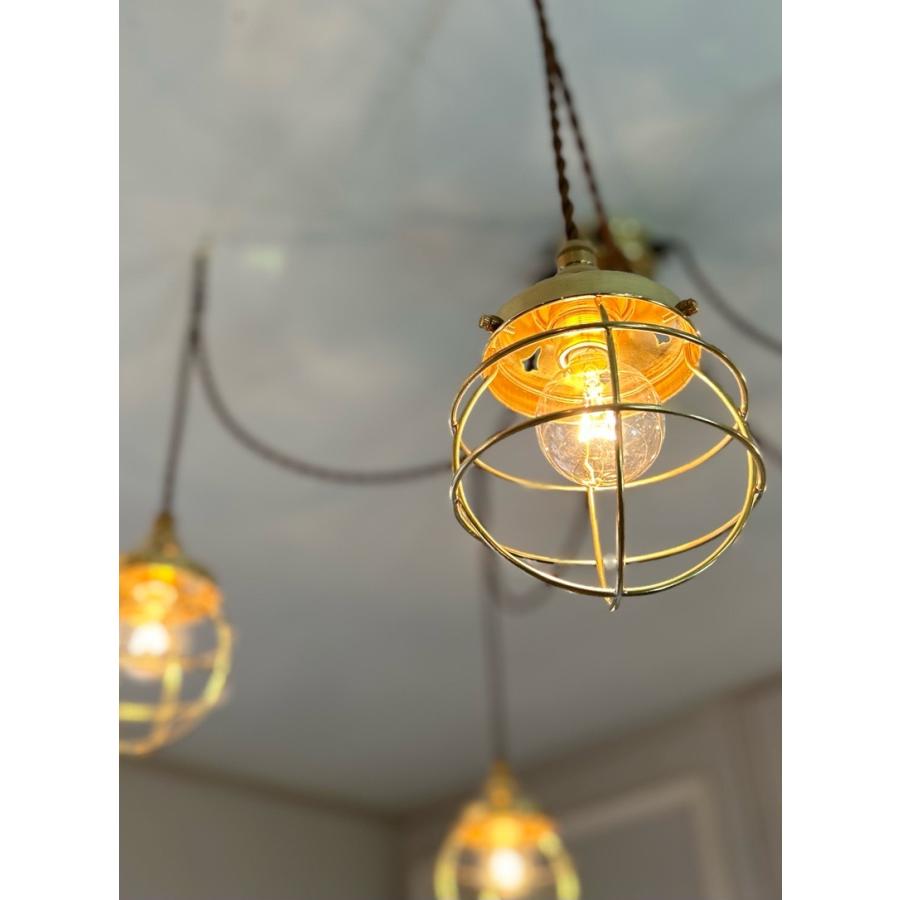 シャンデリア LED 照明 マリンランプ 真鍮 インダストリアルペンダントランプ 5灯 送料無料 5 direction LAMPLAMP -Royal Lamp Works-(R)_4