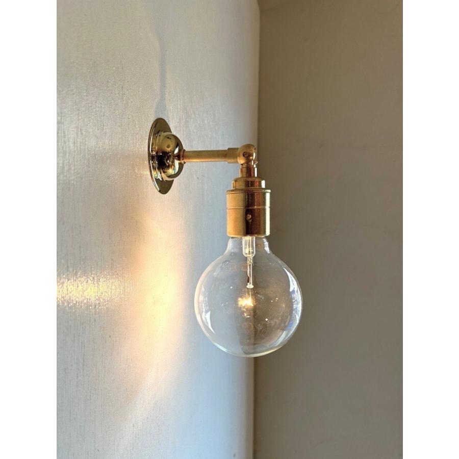 ブラケットライト 洗面 LED 壁掛けランプ 真鍮 インダストリアル照明 moving short arm bracket 日本製 送料無料 LAMPLAMP -Royal Lamp Works-_1