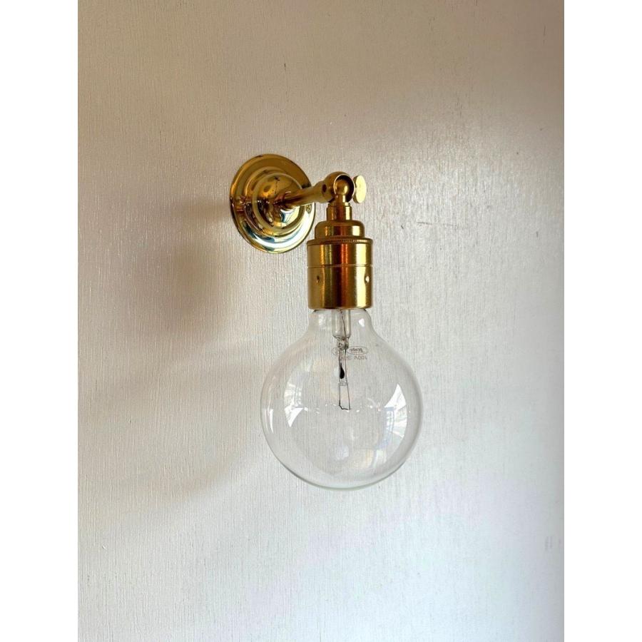 ブラケットライト 洗面 LED 壁掛けランプ 真鍮 インダストリアル照明 moving short arm bracket 日本製 送料無料 LAMPLAMP -Royal Lamp Works-_2