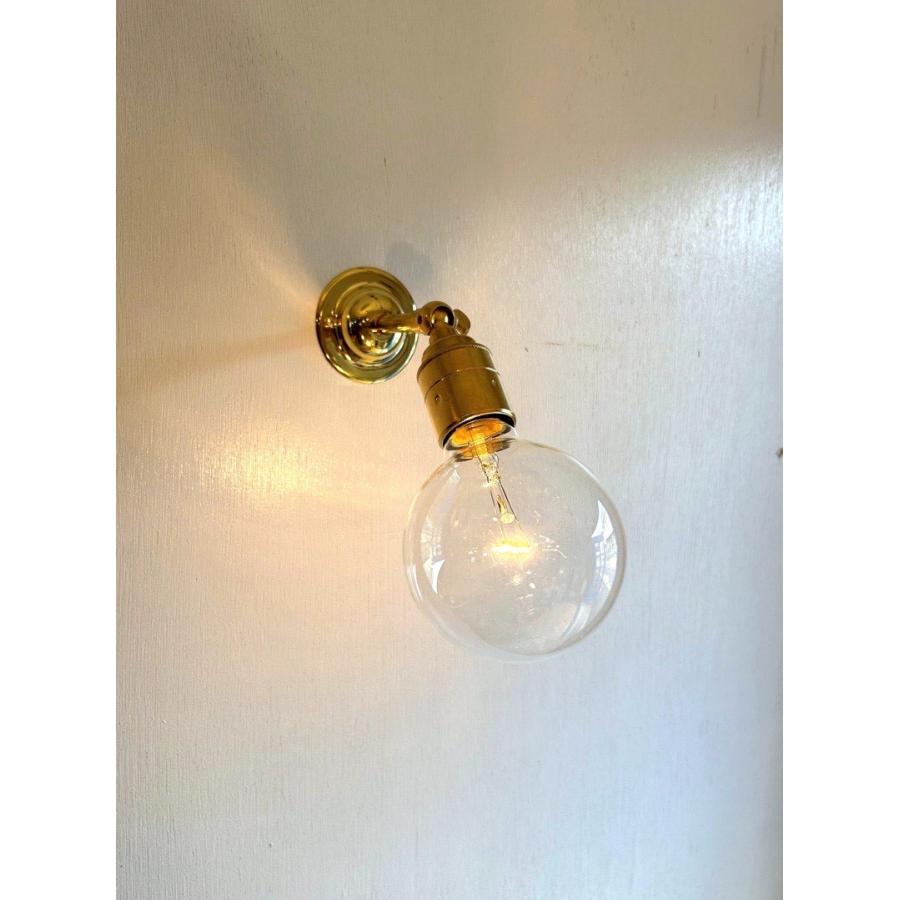 ブラケットライト 洗面 LED 壁掛けランプ 真鍮 インダストリアル照明 moving short arm bracket 日本製 送料無料 LAMPLAMP -Royal Lamp Works-_3