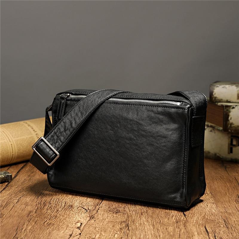 ショルダーバッグ メンズ 斜めがけ ビジネスバッグ 手縫い 手作り 上質