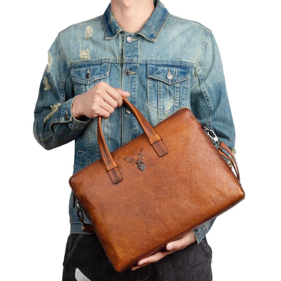 バッグ メンズ ハンドメイド 本革 斜め レザー 2way ヌメ革 ショルダー 人気新作 本革 牛革 レザー ハンドメイド メンズ 斜めがけ 2way