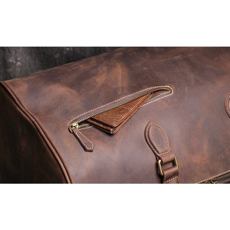 本革 ボストンバッグ メンズ トラベルバッグ レザー 旅行バッグ 2way