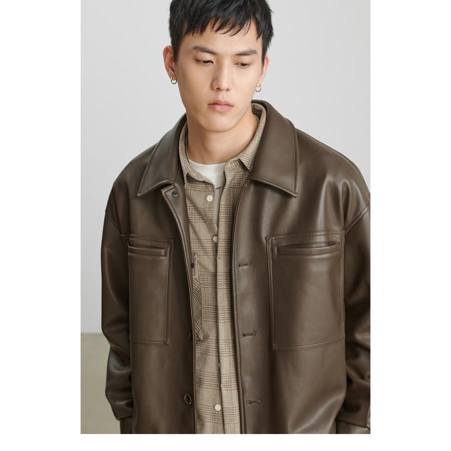 最愛 革ジャン メンズ Lhpy 0024 3xl 2xl ライダース シングル レザージャケット 大きいサイズ 本革 革ジャン レザージャケット カラー コーヒー Baskincoffee Vicom Corp Com