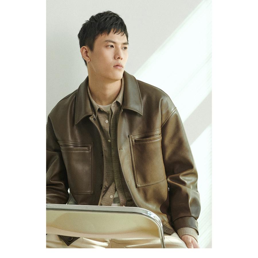 最愛 革ジャン メンズ Lhpy 0024 3xl 2xl ライダース シングル レザージャケット 大きいサイズ 本革 革ジャン レザージャケット カラー コーヒー Baskincoffee Vicom Corp Com
