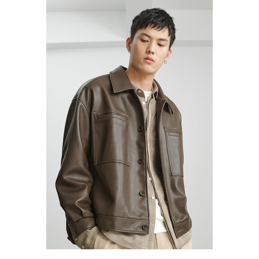 最愛 革ジャン メンズ Lhpy 0024 3xl 2xl ライダース シングル レザージャケット 大きいサイズ 本革 革ジャン レザージャケット カラー コーヒー Baskincoffee Vicom Corp Com