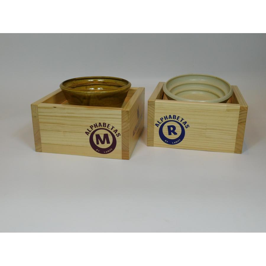 フードテーブル　高さ　角度　調整　変えられる　食事台　犬　ペット　オリジナル　テーブル　イニシャル　国産　おしゃれ　アルファベータス |  | 04