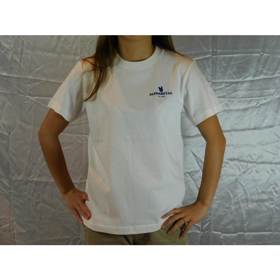 イニシャル　Tシャツ　おとな　ペット　家族　おそろい　アルファベータス　オリジナル　プレゼント |  | 03