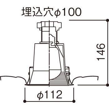 Panasonic（パナソニック） 在庫品）NNN61512WK ランプなし