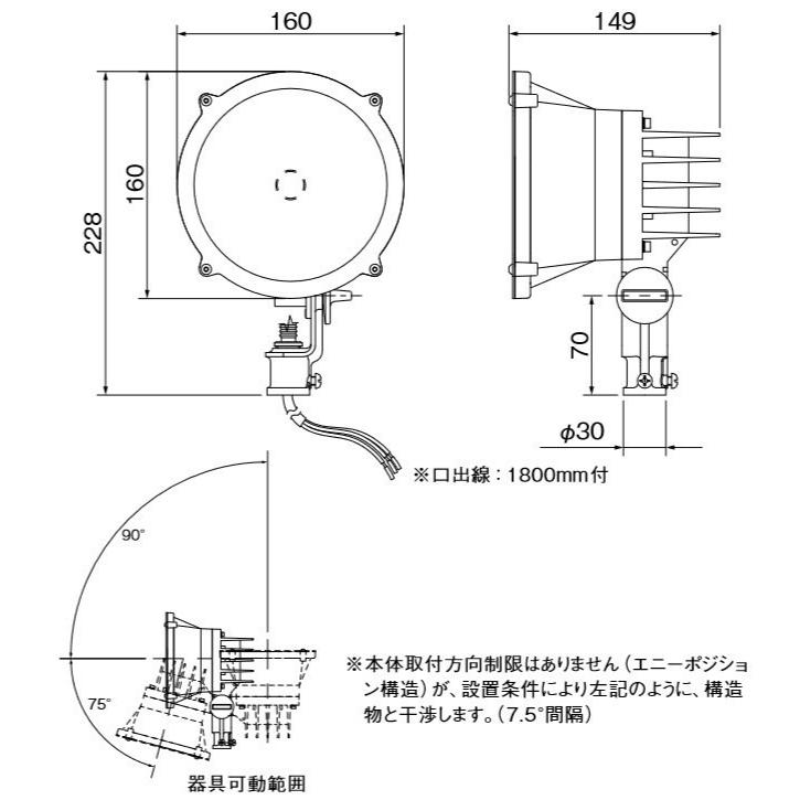 岩崎レディオックフラッドポップ 新品番E30013W/NSAN9/W(旧E30011W/NSAN9/W)入線穴付台座F7A/Wセット 丸形タイプ (オフホワイト) 広角タイプ 昼白色 :E30011WNW7:lamps.jp - 通販 - Yahoo!ショッピング 岩崎レディオックフラッドポップ 新品番E30013W/NSAN9/W(旧E30011W/NSAN9/W)入線穴付台座F7A/Wセット 丸形タイプ (オフホワイト) 広角タイプ 昼白色 :E30011WNW7:lamps.jp - 通販 - Yahoo!ショッピング