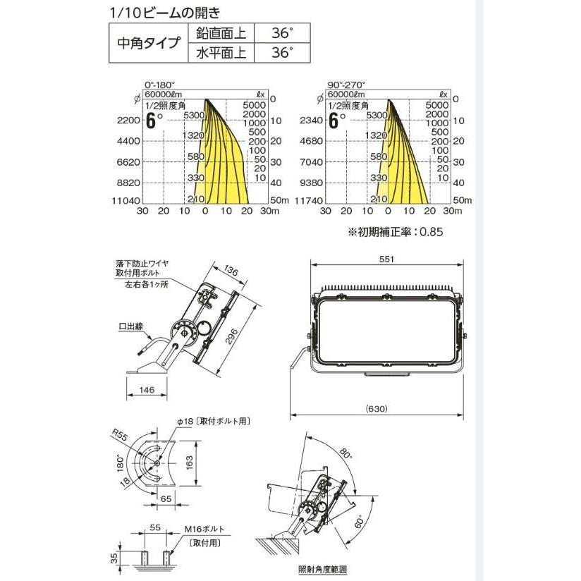 岩崎電気 2102m Nsaj2 レディオック フラッド ゼスト シンプルモデル 500クラス メタルハライドランプ1000w相当 中角タイプ 1 10ビームの開き36 2102mnsaj2 Lamps Jp 通販 Yahoo ショッピング