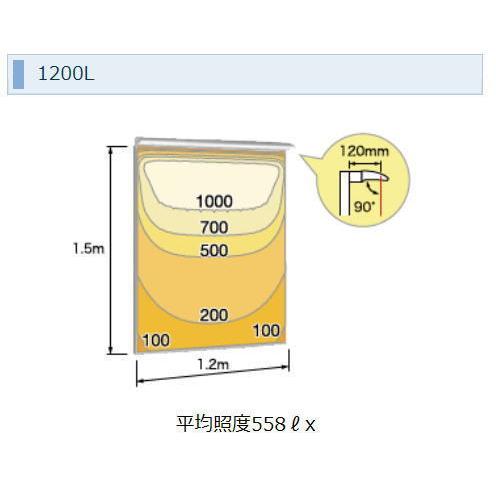 EBL20112AD/NSAN9　LEDioc CUTLASS (レディオック カトラス) (昼白色タイプ) type-S 1200L  ：高さ1.0〜1.5m用｜lamps｜10