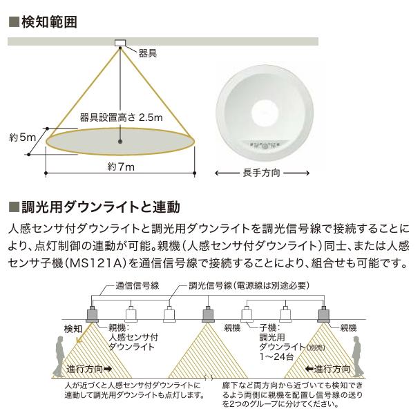 MILIE 人感センサ EL-DS00/3(062LM) AHN 三菱電機 ダウンライト MILIE 人感センサ EL-DS00/3(062LM) AHN 三菱電機 ダウンライト