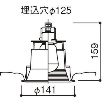 Panasonic（パナソニック） NNN61523W ランプなし パナソニック125φ