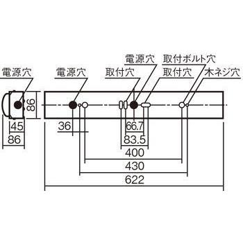 翌営業日発送　XLW202NENZLE9 　パナソニック　(防湿型・防雨型・一般タイプ・800 lmタイプ・昼白色・非調光) 天井直付型　20形笠なし型｜lamps｜03