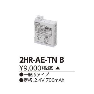 東芝ライテック 2HR-AE-TN B（2HRAETNB）LED誘導灯用 バッテリー