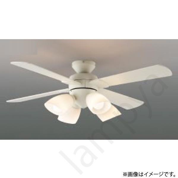 LEDシーリングファン 薄型インテリアファン灯具一体型タイプ［ リモコン付］ AM43212L コイズミ照明