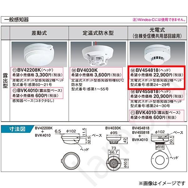 Bv パナソニック 光電式スポット型感知器 2種ヘッド非蓄積型 らんぷや 通販 Paypayモール