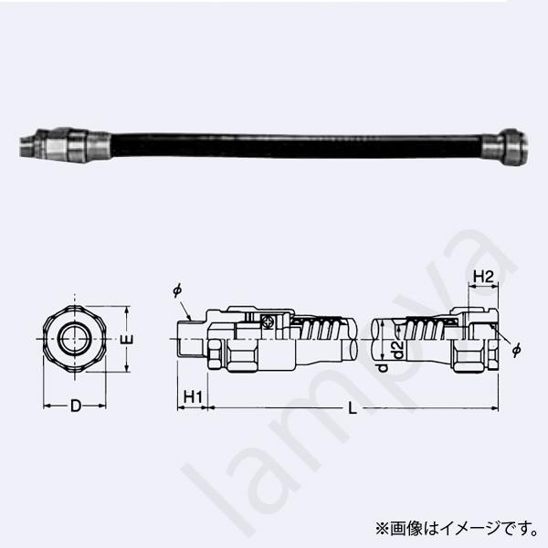 フレキシブルフィッチング EXWP522FTC 岩崎電気