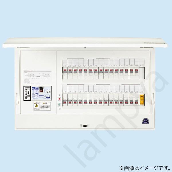 HCD3E465MGL（HCD3E4-65MGL）感震機能付　避雷器付　ホーム分電盤　40A　露出・半埋込共用型　ドア付　日東工業