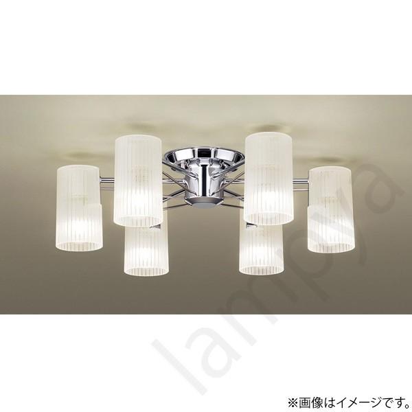 ②Panasonic LEDシャンデリア 6灯 LGB57650 ～6畳 電球色 【公式