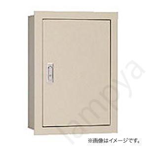 盤用キャビネット 埋込形 SF16-514 フカサ160mm 鉄製基板付 クリーム色（SF16514）〔代引不可〕