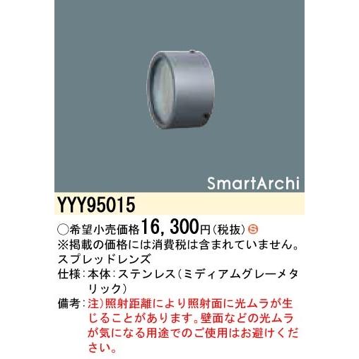 スプレッドレンズ YYY95015 パナソニックの画像