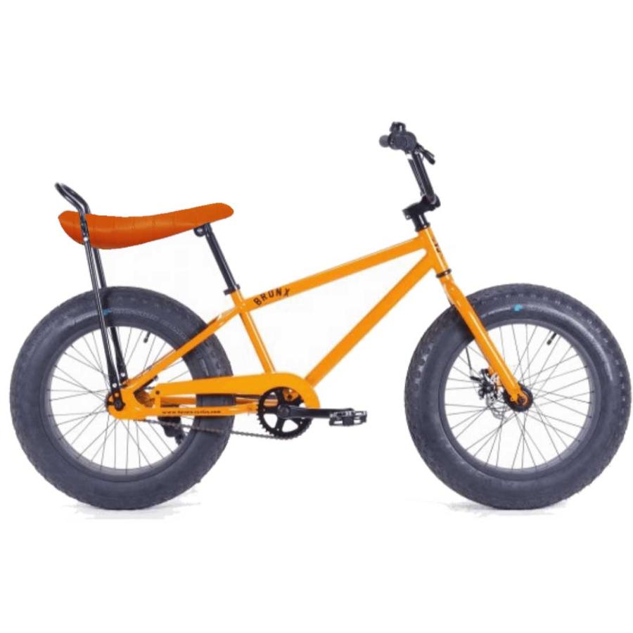 自転車 BRONX 20BRONX CUSTOM オレンジ×ブラックリム ブロンクス ファットバイク レインボー ビーチクルーザー 20インチ カスタム メンズ レディース |  | 19