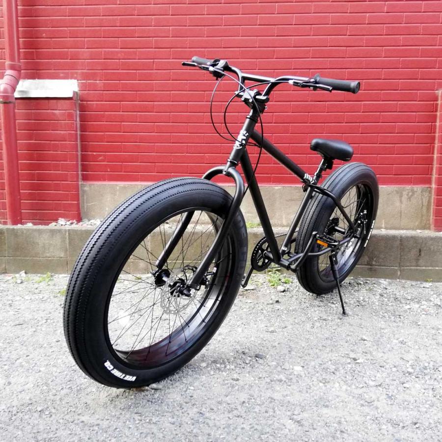 BRONX 4.0 26inc MatBlack/Black (Zig Zag)