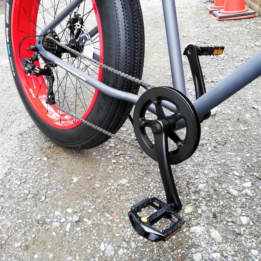 自転車 BRONX 26BRONX-DD マットグレー×レッドリム 7段変速 自転車 BRONX 26BRONX-DD マットグレー×レッドリム 7段変速
