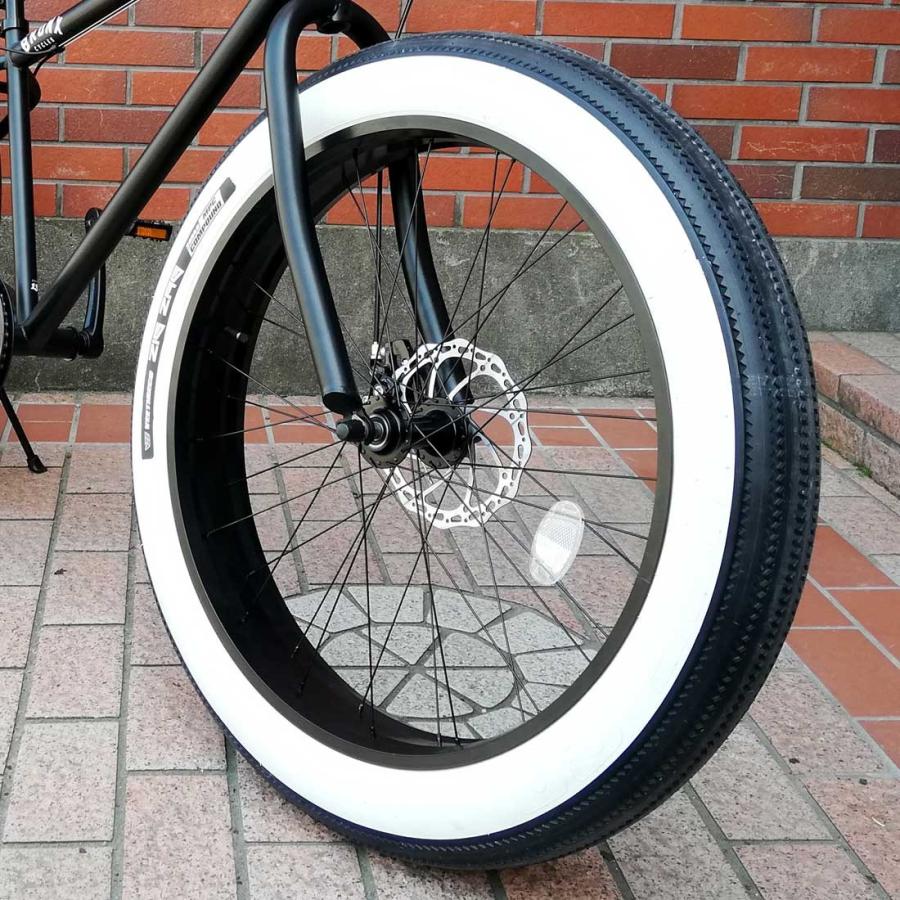 自転車 26BRONX-DD ホワイトウォールZIGZAG ブロンクス ファット 自転車 26BRONX-DD ホワイトウォールZIGZAG ブロンクス ファット