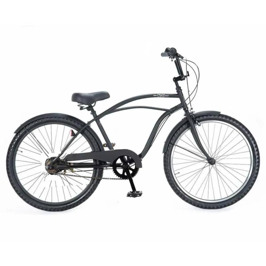 自転車 通販 KB 26KB-1SP 26インチ レインボー ビーチクルーザー