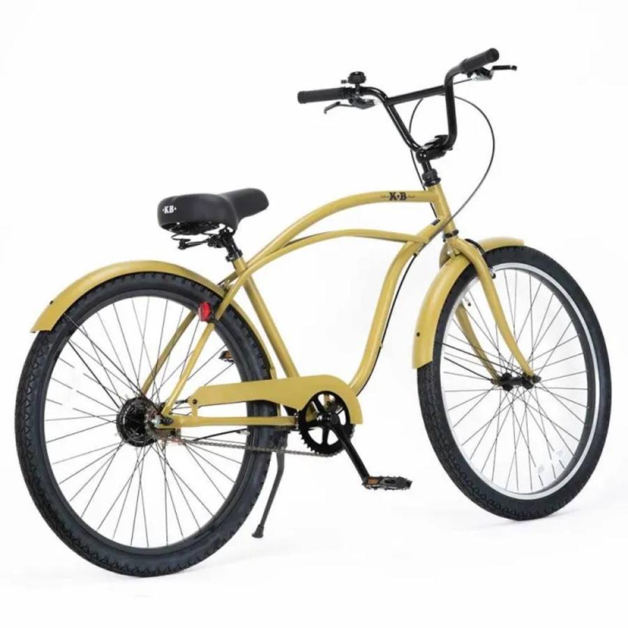 自転車 通販 KB 26KB-1SP 26インチ レインボー ビーチクルーザー